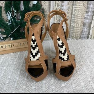L.A.M.B  Calf Skin Heels - Send an Offer!